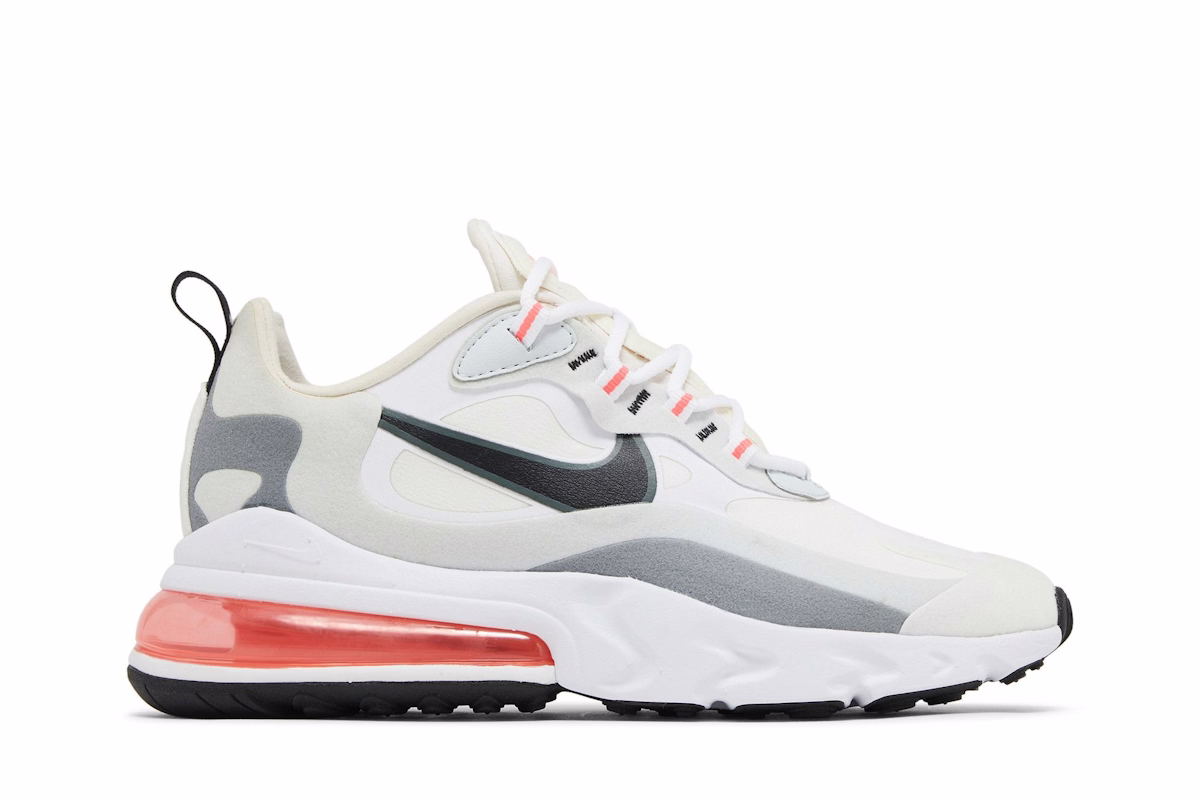 Nike Air Max 270 React 'White Crimson Black' CT1280-100