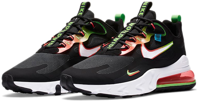 Nike Air Max 270 React 'Worldwide Pack - Hitam' CK6457-001 Lookbook Nike Air Max 270 React 'Worldwide Pack - Hitam' CK6457-001