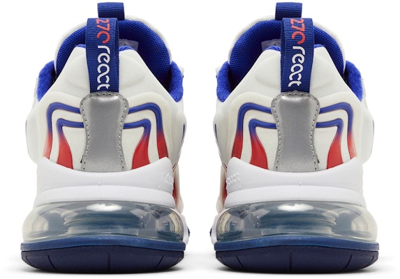 Nike Air Max 270 React ENG 'USA' Lelaki Perempuan Kasut Sukan DA1512-100 Details for Nike Air Max 270 React ENG 'USA' Lelaki Perempuan Kasut Sukan DA1512-100