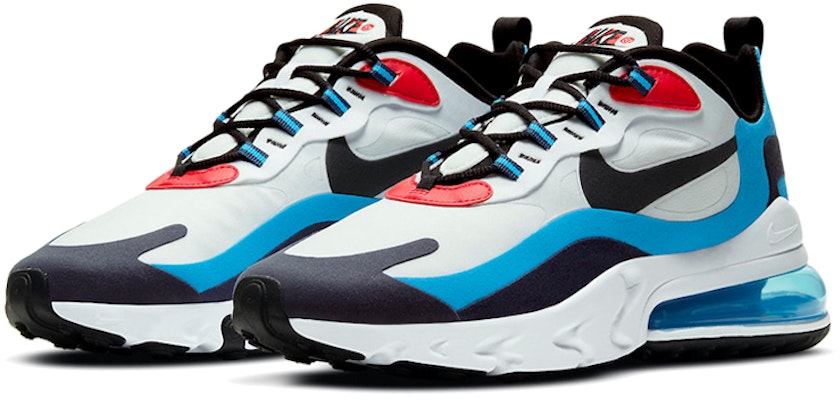 Nike Air Max 270 React RS 'Putih Biru Foto' DA2400-100 Lookbook Nike Air Max 270 React RS 'Putih Biru Foto' DA2400-100