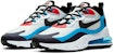 Nike Air Max 270 React RS 'Putih Biru Foto' DA2400-100