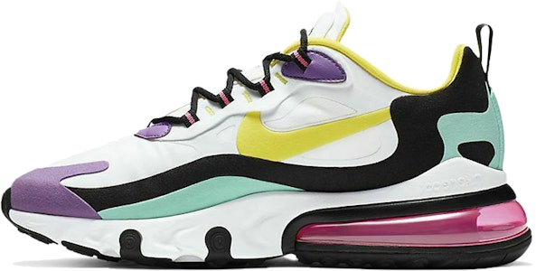 Zapatillas Nike Air Max 270 React Blanco/Amarillo/Morado AQ4971-101 Buy Zapatillas Nike Air Max 270 React Blanco/Amarillo/Morado AQ4971-101