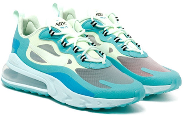 Nike Air Max 270 React Sneakers Blue/Green A04971-301 Lookbook Nike Air Max 270 React Sneakers Blue/Green A04971-301