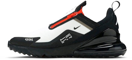 Nike Air Max 270 G Shield 氣墊 運動 減震 低幫 跑步鞋 男女同款 黑白紅 Lookbook Nike Air Max 270 G Shield 氣墊 運動 減震 低幫 跑步鞋 男女同款 黑白紅