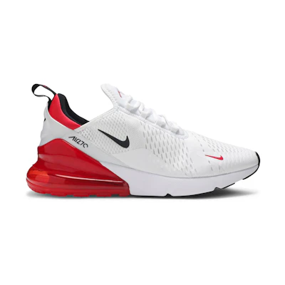 Nike Air Max 270 White Black University Red