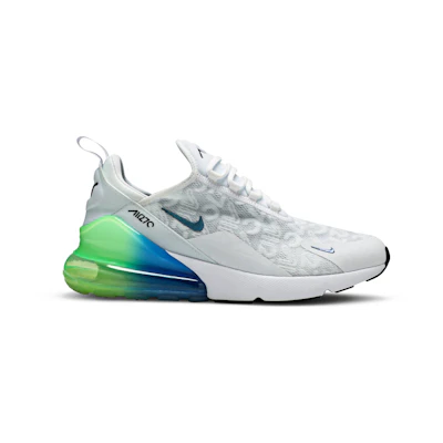 Nike Air Max 270 White Lime Blast Photo Blue