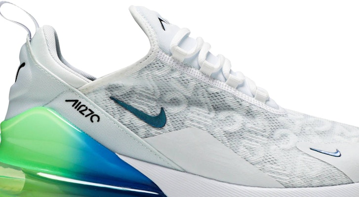 Nike Air Max 270 Putih Lime Blast Biru Foto AQ9164-100 Order Nike Air Max 270 Putih Lime Blast Biru Foto AQ9164-100