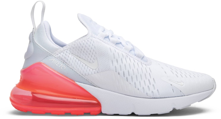 Nike air max 270 women's white hot punch best sale