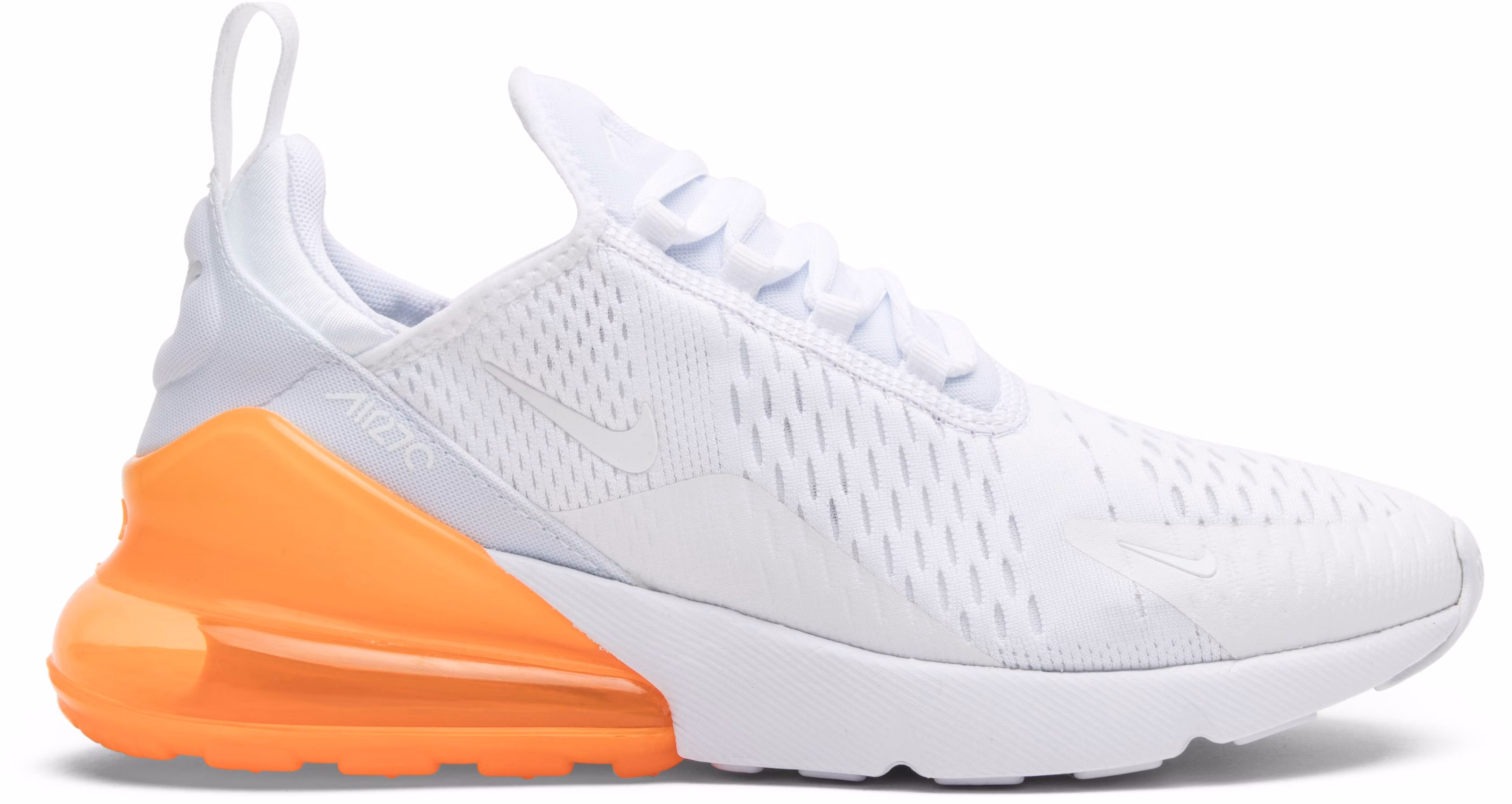 Nike Air Max 270 White Pack Total Orange AH8050 102 AH8050 102
