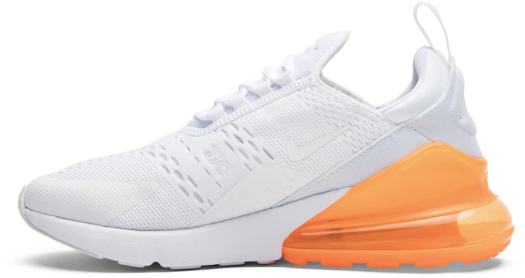 White and 2025 orange nike 27