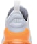 Sizing Nike Air Max 270 White Pack (Total Orange) AH8050-102