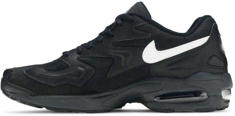 耐吉 Air Max 2 Light 低帮 跑步鞋 男款 黑白 氣墊 Lookbook 耐吉 Air Max 2 Light 低帮 跑步鞋 男款 黑白 氣墊