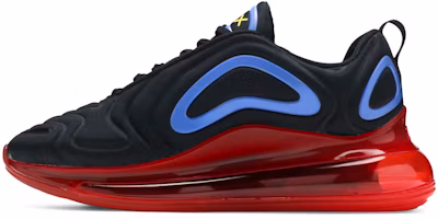 Lookbook Nike Air Max 720 氣墊 低筒 運動休閒鞋 男女同款 黑紅