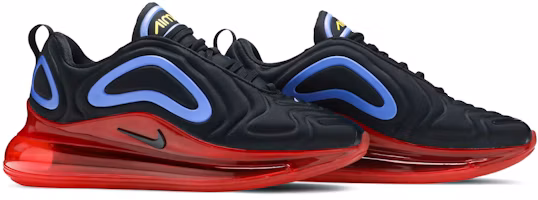 Cheap Nike Air Max 720 氣墊 低筒 運動休閒鞋 男女同款 黑紅