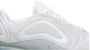 Nike Air Max 720 'Metallic Platinum' Lelaki Wanita kasut. AO2924-100