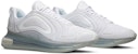 Nike Air Max 720 'Metallic Platinum' Lelaki Wanita kasut. AO2924-100