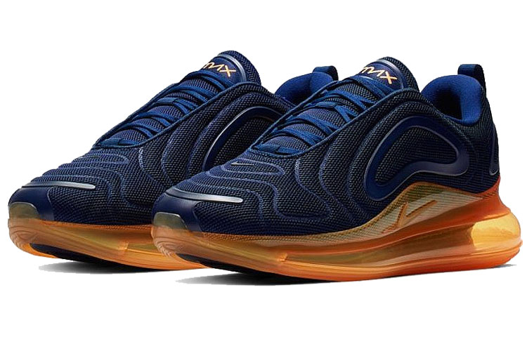 Lookbook Nike Air Max 720 'Navy Orange' Sepatu Sneakers Pria/Wanita AO2924-401