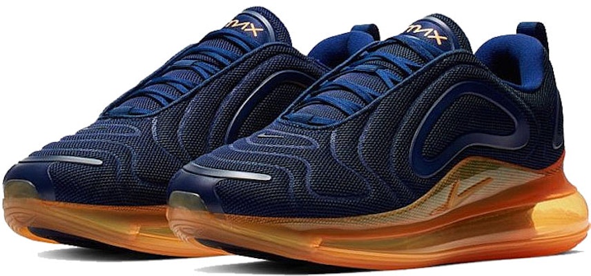 Nike Air Max 720 'Navy Orange' Sepatu Sneakers Pria/Wanita AO2924-401 Lookbook Nike Air Max 720 'Navy Orange' Sepatu Sneakers Pria/Wanita AO2924-401