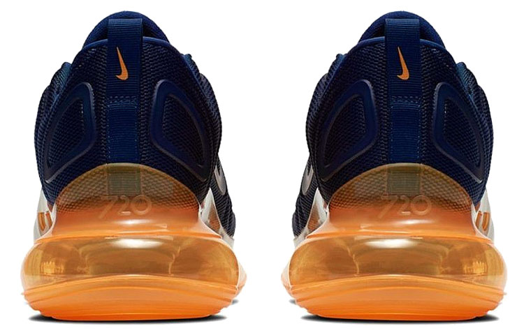 Shop Nike Air Max 720 'Navy Orange' Sepatu Sneakers Pria/Wanita AO2924-401