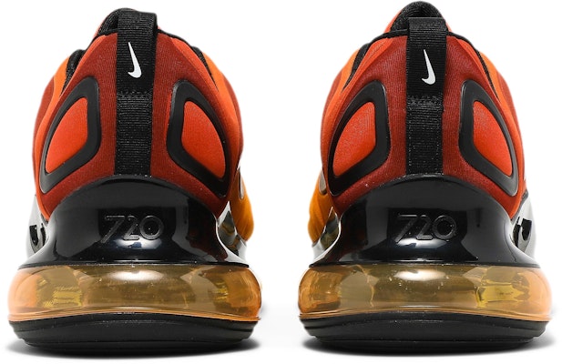 Nike Air Max 720 'Sunset' Lelaki/Wanita Kasut Original Sneakers AO2924-800 Details for Nike Air Max 720 'Sunset' Lelaki/Wanita Kasut Original Sneakers AO2924-800
