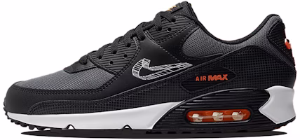 Nike Air Max 90 '3D Swoosh Black Orange' DR5642-001 Nike Air Max 90 '3D Swoosh Black Orange' DR5642-001