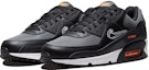 Lookbook Nike Air Max 90 '3D Swoosh Negro Naranja' DR5642-001