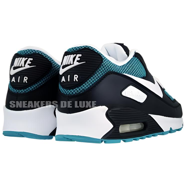 Lookbook Nike Air Max 90 輕便透氣 低筒 休閒生活鞋 男女兩用 黑綠色