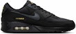 Nike Air Max 90 'Hitam Buff Emas' IB7680-001