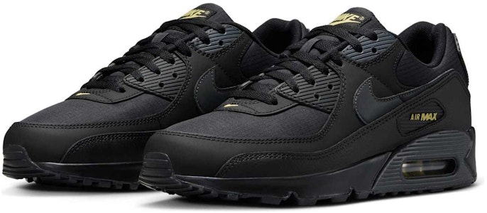 Nike Air Max 90 'Negro Oro Buff' IB7680-001 Lookbook Nike Air Max 90 'Negro Oro Buff' IB7680-001