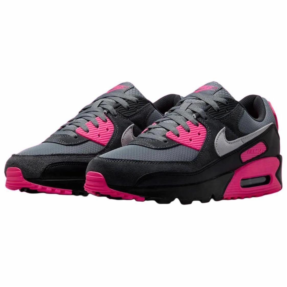 Lookbook Nike Air Max 90 'Hitam Abu Hyper Pink' DM0029-010