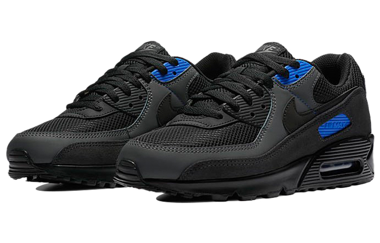 Lookbook Nike Air Max 90 'Hitam Hyper Royal' DA1505-001