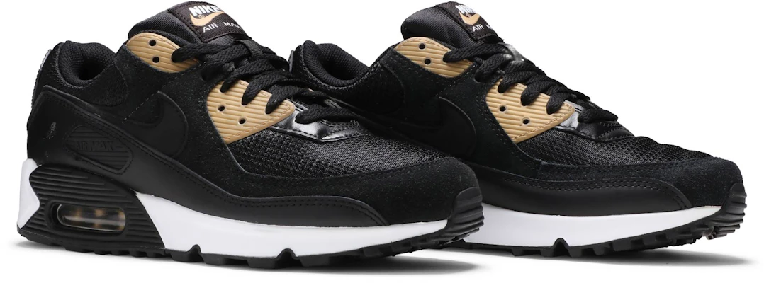 Nike air max sales 90 black and gold