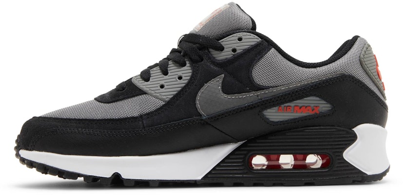 Nike Air Max 90 'Hitam Pewter Merah' FD0664-001 Lookbook Nike Air Max 90 'Hitam Pewter Merah' FD0664-001