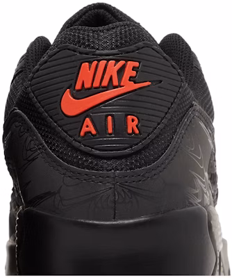 Nike Air Max 90 'Negro Rojo Reflectante' DZ4504-003 Sizing Nike Air Max 90 'Negro Rojo Reflectante' DZ4504-003