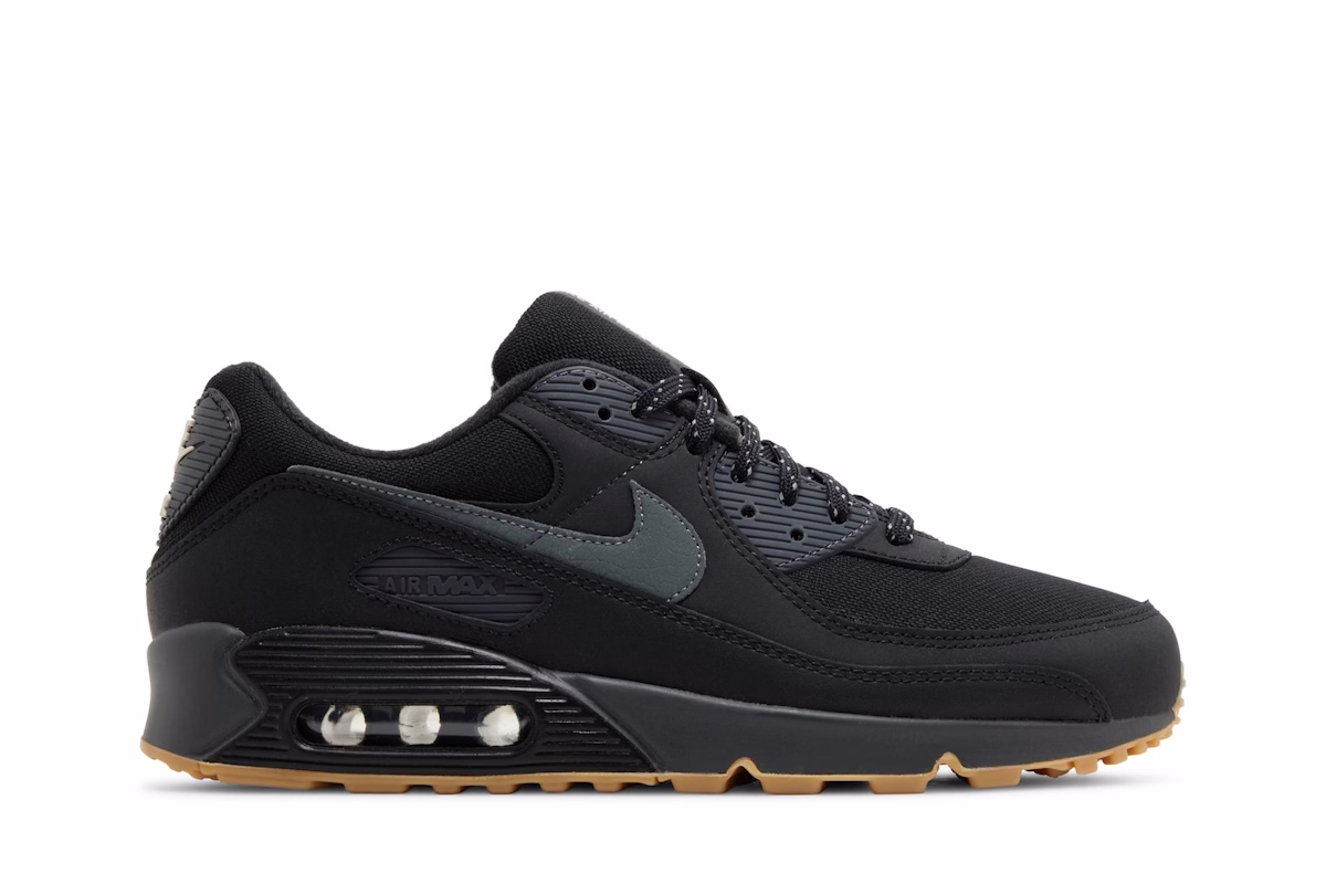 Nike Air Max 90 'Black Smoke Grey Gum' FV0387-001