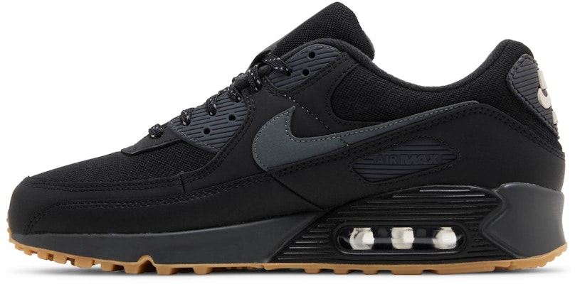 Nike Air Max 90 'Black Smoke Grey Gum' FV0387-001 Lookbook Nike Air Max 90 'Black Smoke Grey Gum' FV0387-001