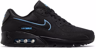 Nike Air Max 90 'Black University Blue' FJ4218-001 Nike Air Max 90 'Black University Blue' FJ4218-001