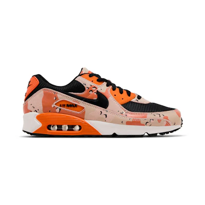 Nike Air Max 90 'Camo Pack - Bio Beige Safety Orange'