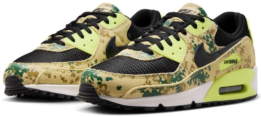 耐克 Air Max 90『迷彩包-金色淡檸檬黃』 IF1721-700 Lookbook 耐克 Air Max 90『迷彩包-金色淡檸檬黃』 IF1721-700