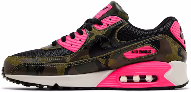 나이키 에어 맥스 90 '카모 팩 - 세콰이어 하이퍼 핑크' IF1721-300 Lookbook 나이키 에어 맥스 90 '카모 팩 - 세콰이어 하이퍼 핑크' IF1721-300