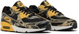 Nike Air Max 90 'Camo Pack - University Gold' Edisi Emas Universiti Camo IF1721-001