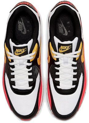 Nike Air Max 90 Essential “Black Yellow Crimson“ 耐磨 低筒 跑步鞋 男款 黑黃紅 Shop Nike Air Max 90 Essential “Black Yellow Crimson“ 耐磨 低筒 跑步鞋 男款 黑黃紅