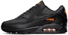 Nike Air Max 90 'Halloween' Lelaki Wanita Kasut Sneakers CT2533-001