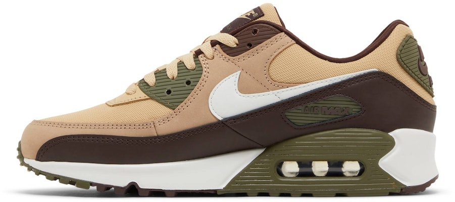 Nike Air Max 90 'Hemp Earth Coklat' FB9658-200 Lookbook Nike Air Max 90 'Hemp Earth Coklat' FB9658-200