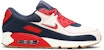 Nike Air Max 90 'Home & Away - University Red' dalam Warna Merah Universiti. CJ0611-101