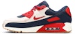 Nike Air Max 90 'Home & Away - University Red' dalam Warna Merah Universiti. CJ0611-101