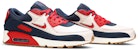 Nike Air Max 90 'Home & Away - University Red' dalam Warna Merah Universiti. CJ0611-101