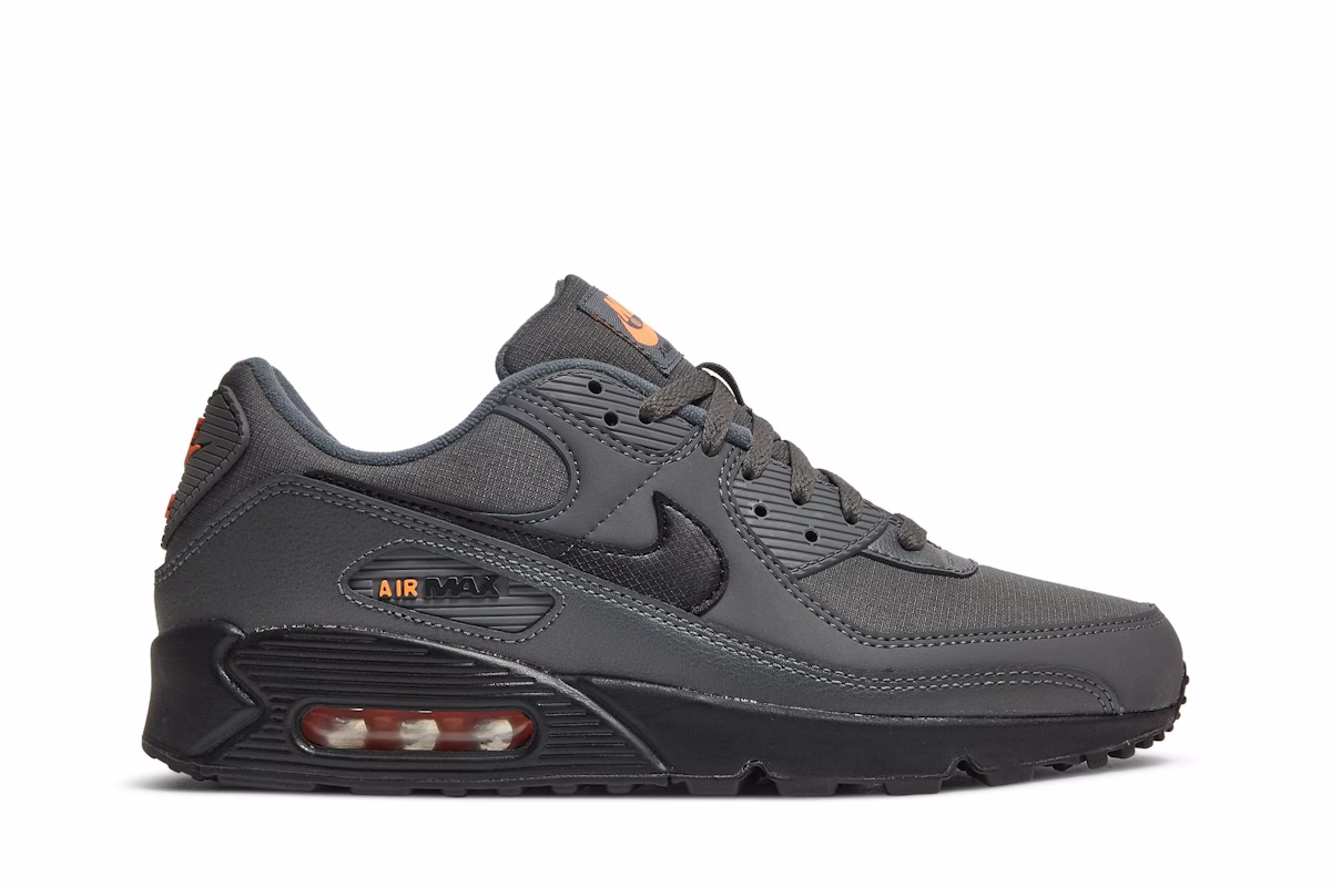 Nike Air Max 90 'Iron Grey Total Orange' DC4116-001