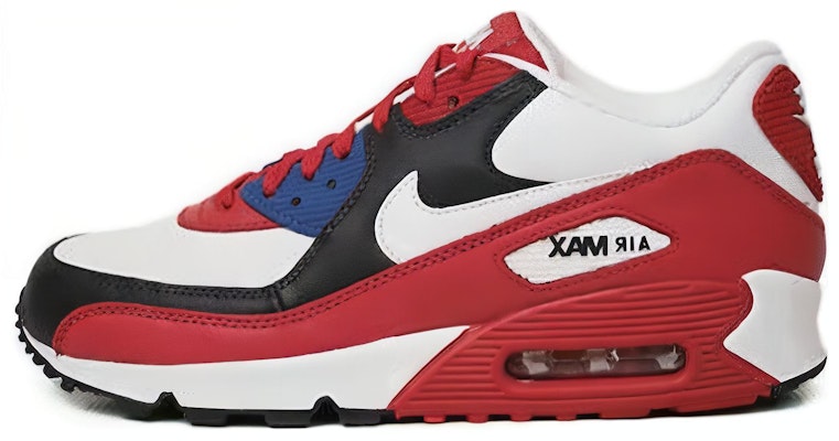 Nike Air Max 90 'Leather Sport Red Dark Obsidian' 309299-602 Buy Nike Air Max 90 'Leather Sport Red Dark Obsidian' 309299-602