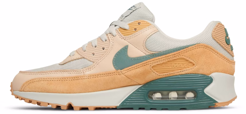 Nike Air Max 90 'Light Bone Dutch Green' Lelaki Wanita Kasut Sukan DM2829-002 Lookbook Nike Air Max 90 'Light Bone Dutch Green' Lelaki Wanita Kasut Sukan DM2829-002
